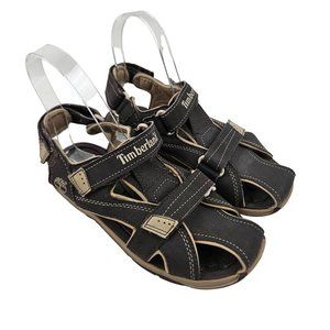 Timberland Shoes Youth Boys 3 Brown Mad River 2 Strap Sport Outdoor Sandals